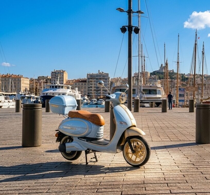Scooter électrique à Marseille